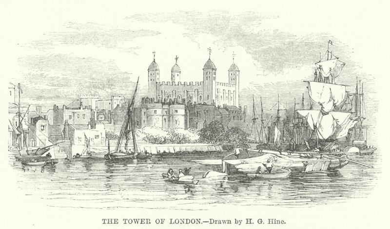La Torre de Londres de Henry George (after) Hine
