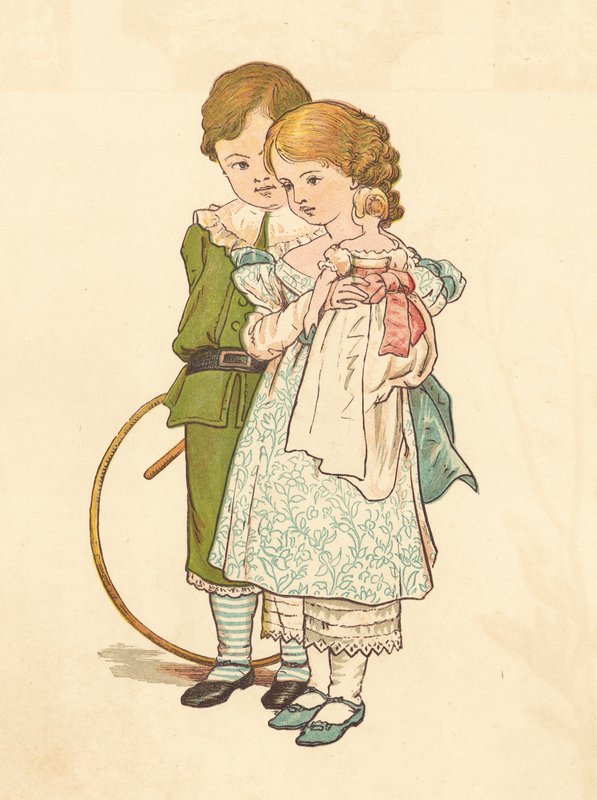 Gente cortejando de Henry Hetherington Emmerson