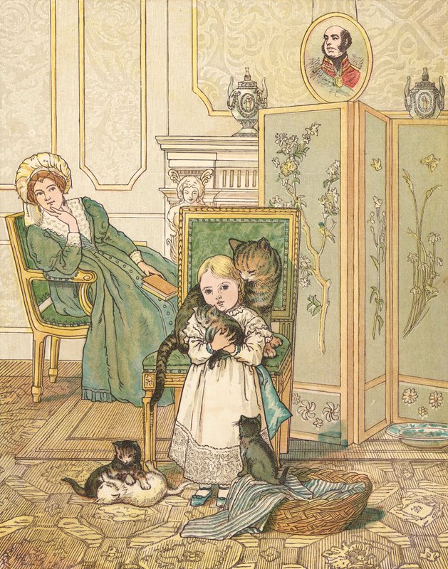 La princesa y sus gatitos de Henry Hetherington Emmerson