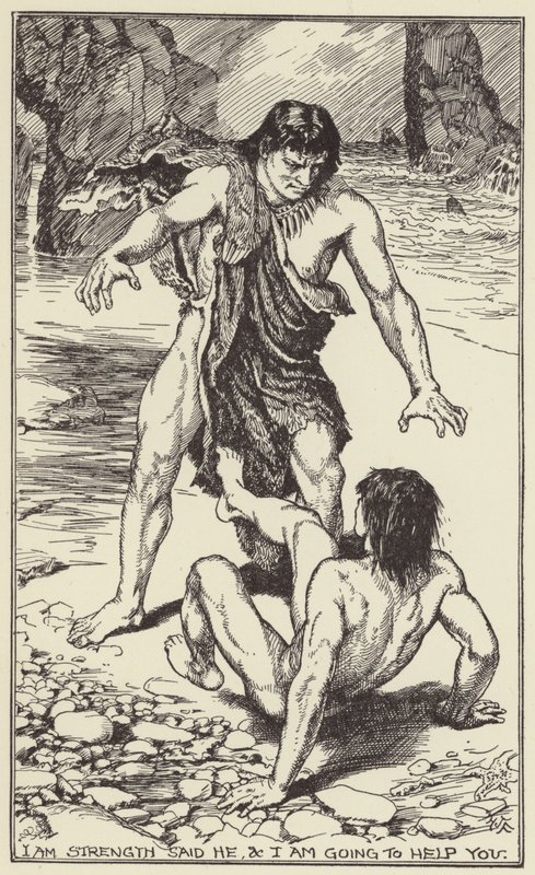 Soy fuerza dijo él, y voy a ayudarte de Henry Justice Ford