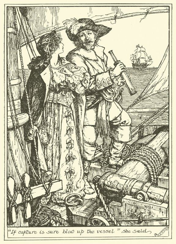 "Si la captura es segura, ¡explota el barco!" dijo ella de Henry Justice Ford