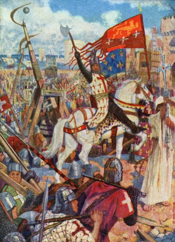 El rey Ricardo I en Tierra Santa de Henry Justice Ford