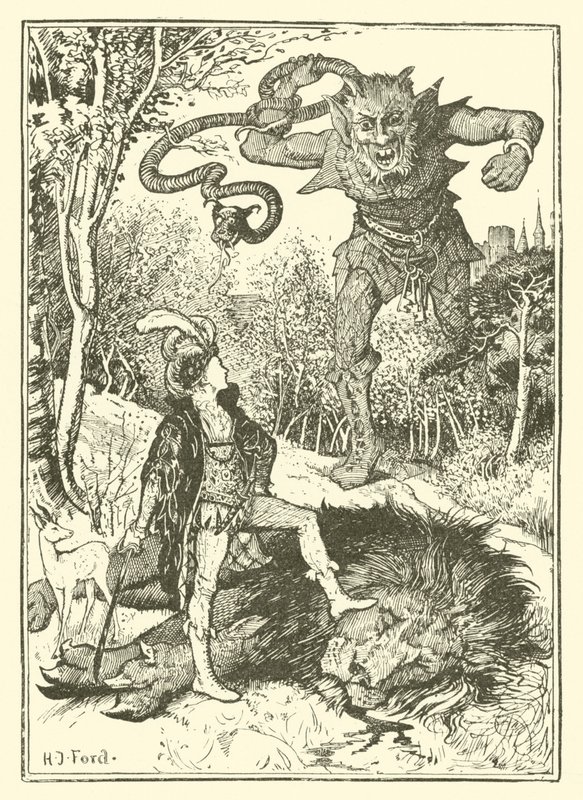 Príncipe Vivien y Princesa Placida de Henry Justice Ford