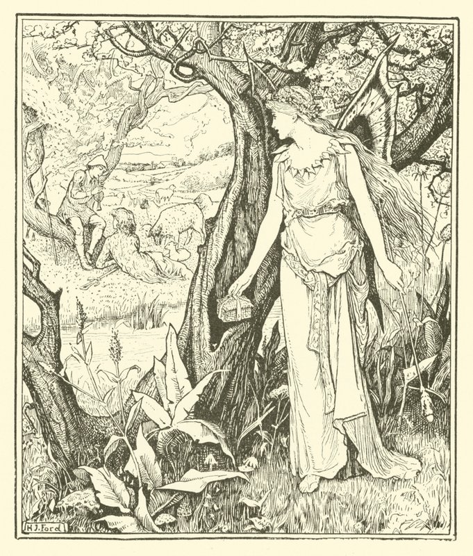 Sylvain y Jocosa de Henry Justice Ford