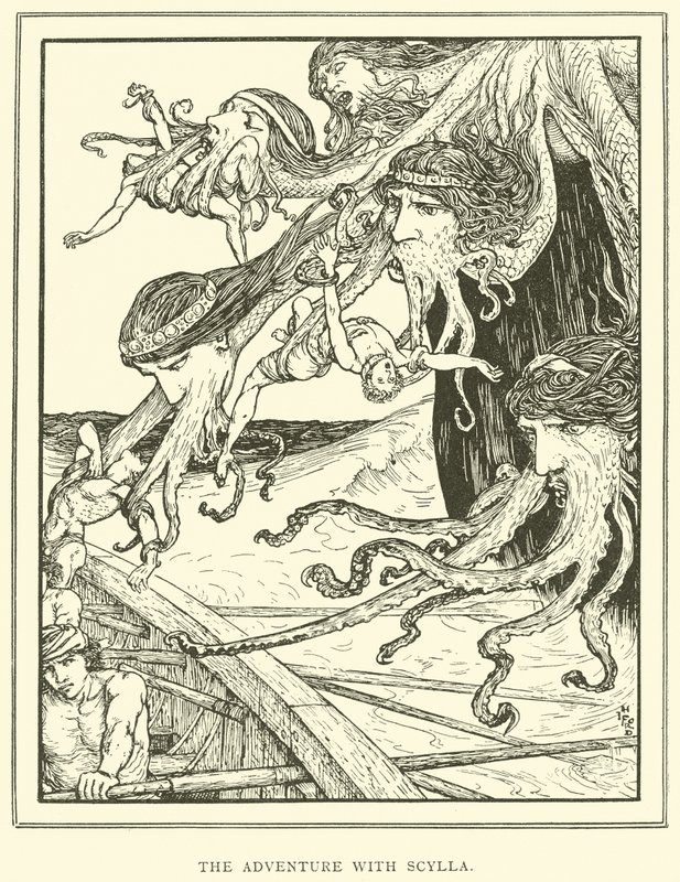 La Aventura con Escila de Henry Justice Ford