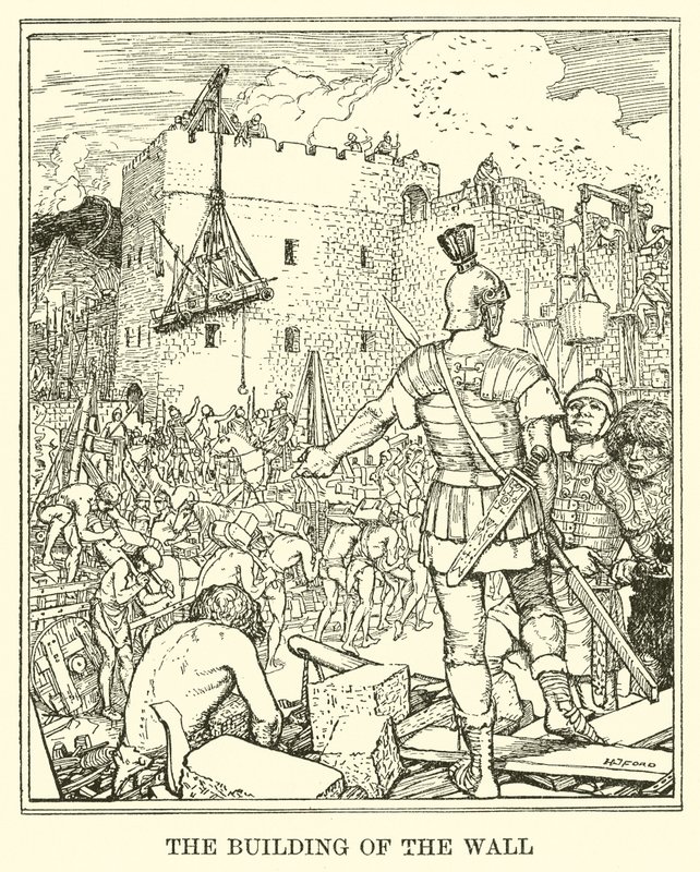 La construcción del muro de Henry Justice Ford