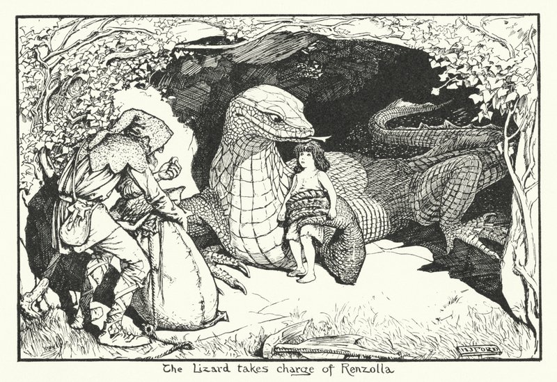 El lagarto se hace cargo de Renzolla de Henry Justice Ford