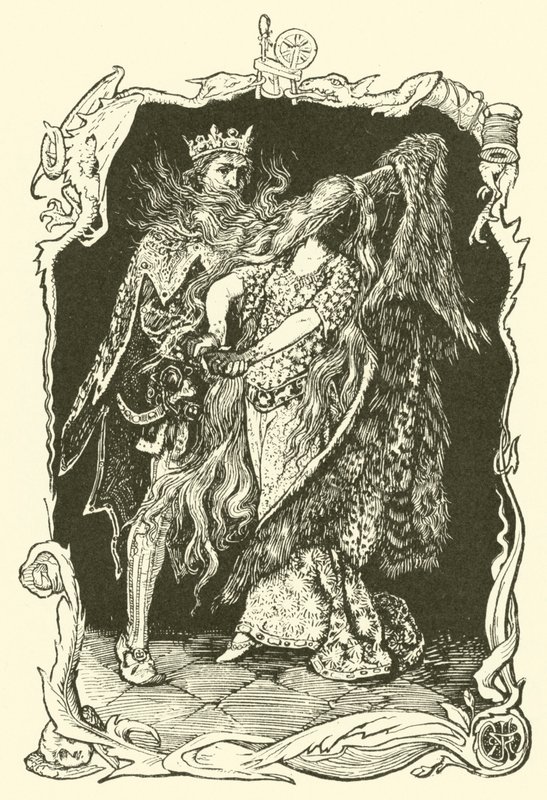 La criatura de muchos pelajes (grabado) de Henry Justice Ford