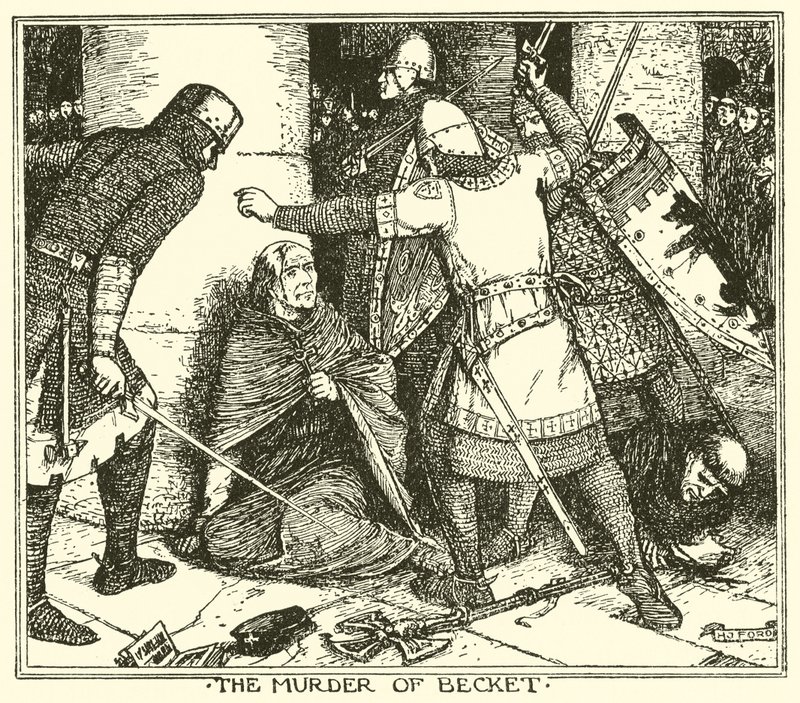 El asesinato de Becket de Henry Justice Ford