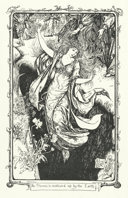 La princesa es tragada por la tierra de Henry Justice Ford