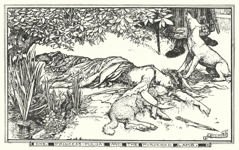 La princesa Pulja y el cordero asesinado de Henry Justice Ford