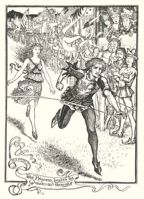 La princesa golpeada por Rápido como el Pensamiento de Henry Justice Ford