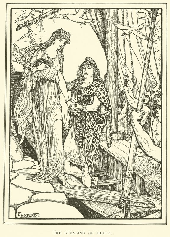 El Rapto de Helena de Henry Justice Ford