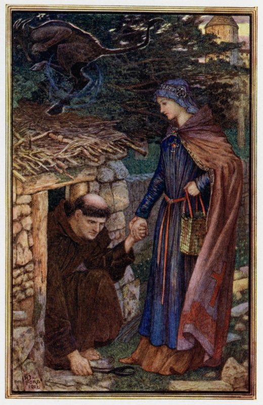 La mujer sensata hace que Dunstan deje su celda de Henry Justice Ford
