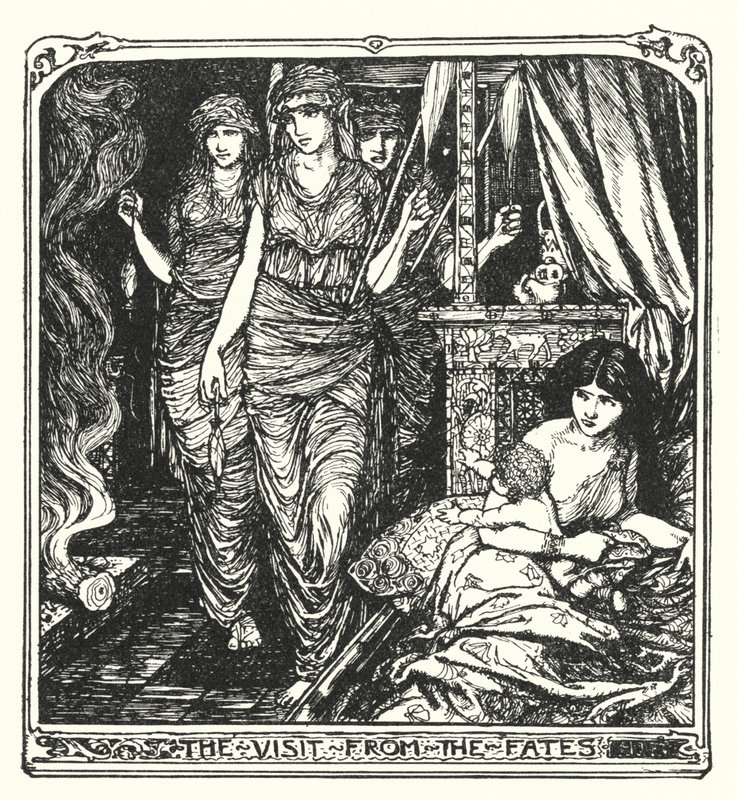 La visita de las Parcas de Henry Justice Ford