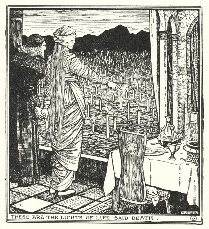 Estas son las luces de la vida dijo la Muerte de Henry Justice Ford