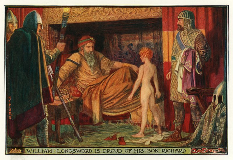 William Longsword está orgulloso de su hijo Richard de Henry Justice Ford