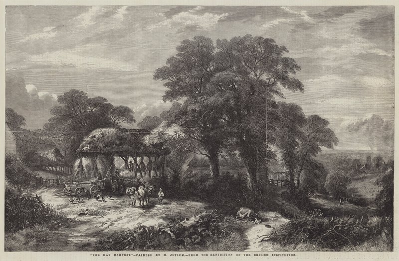 La cosecha de heno de Henry Jutsum