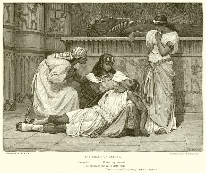 Antonio y Cleopatra de Henry Marriott Paget