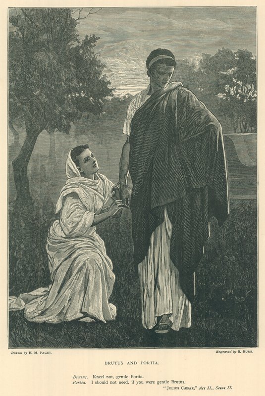 Ilustración para Julio César de Henry Marriott Paget