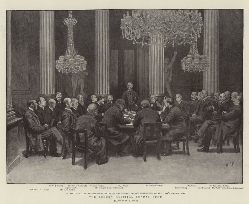 El Fondo Dominical del Hospital de Londres de Henry Marriott Paget