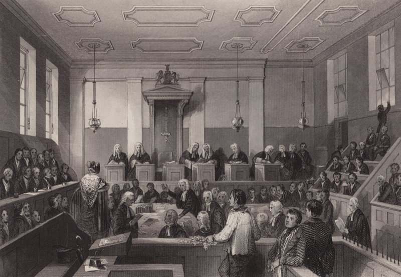 Tribunal Penal Central, Old Bailey, Londres de Henry Melville