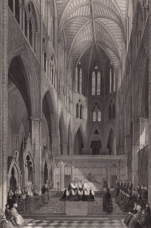 Consagración de obispos coloniales en la Abadía de Westminster, Londres de Henry Melville