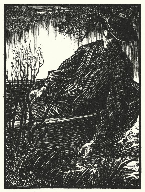 El gitano erudito (grabado) de Henry Ospovat