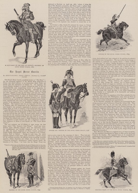 La Guardia Real de Caballería de Henry Payne