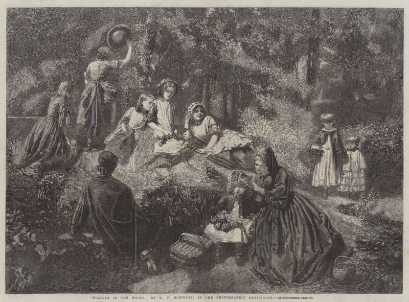 Vacaciones en el bosque de Henry Peach Robinson
