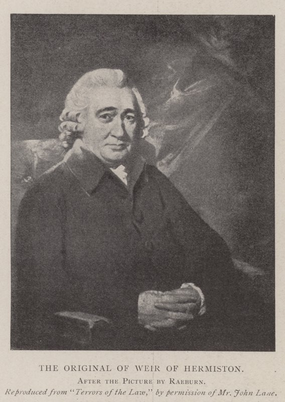 El Original de Weir de Hermiston de Henry Raeburn