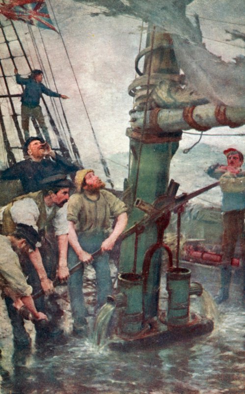 Todos a las bombas de Henry Scott Tuke