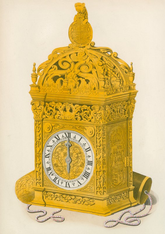 Reloj, presentado por Enrique VIII a Ana Bolena, 1533 de Henry Shaw