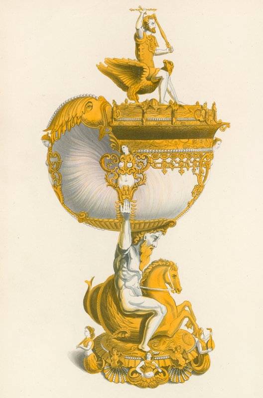 Copa, en la Colección de Su Majestad en Windsor, c.1530 de Henry Shaw