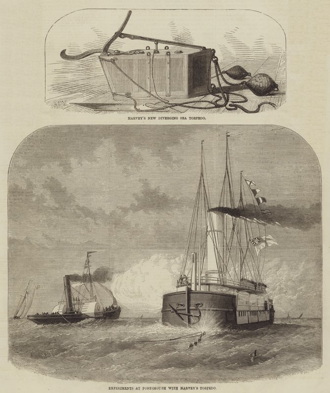 El torpedo de Harvey de Henry Spernon Tozer