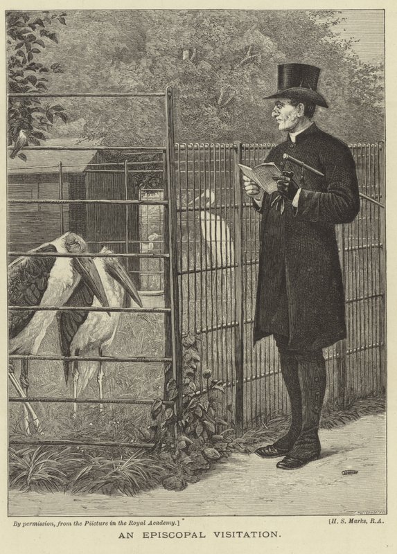 Una visita episcopal de Henry Stacey Marks