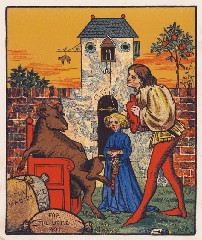 Bah, Bah, Black Sheep (litografía en color) de Henry Stacy (after) Marks