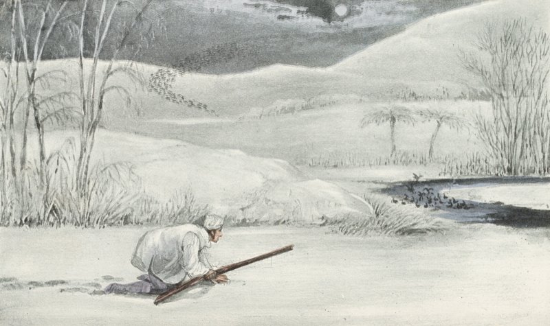 Tiro al pato silvestre de Mytton (litografía) de Henry Thomas (after) Alken