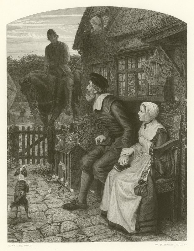 De vuelta de Marston Moor de Henry Wallis