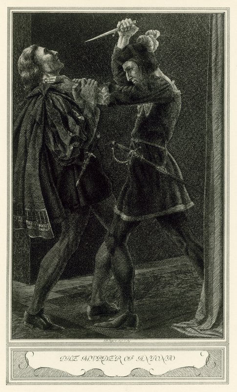 La Duquesa de Malfi de John Webster: El asesinato de Antonio de Henry Weston Keen
