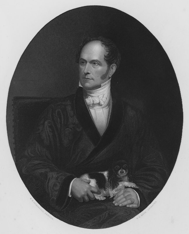 Este retrato de Robert Vernon, Esquire, está dedicado al pueblo británico, del cuadro en la Galería Vernon (grabado) de Henry William (after) Pickersgill