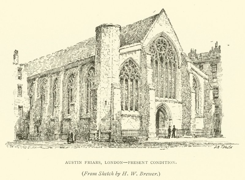 Austin Friars, Londres, condición actual de Henry William Brewer