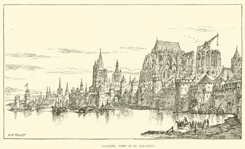 Colonia, época de San Ignacio (grabado) de Henry William Brewer