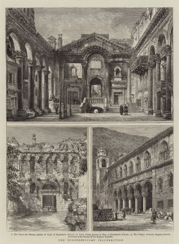 La insurrección de Herzegovina de Henry William Brewer