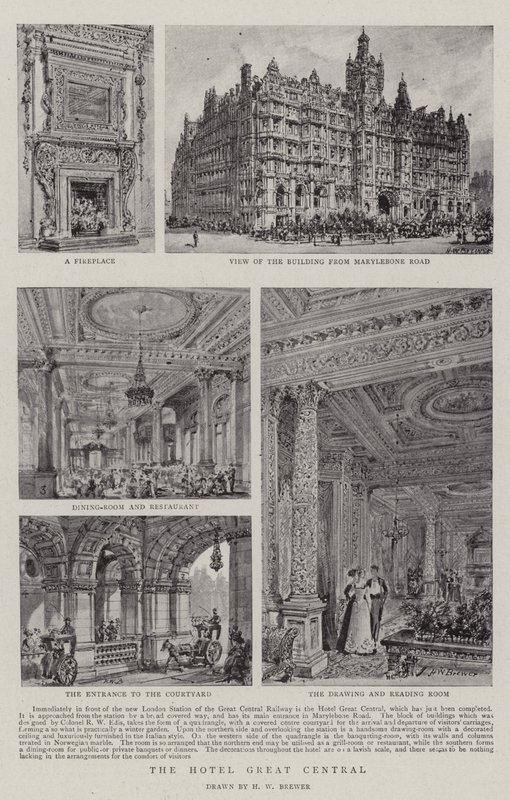 El Hotel Great Central de Henry William Brewer