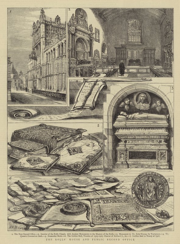 La Casa de los Rolls y la Oficina de Registro Público de Henry William Brewer