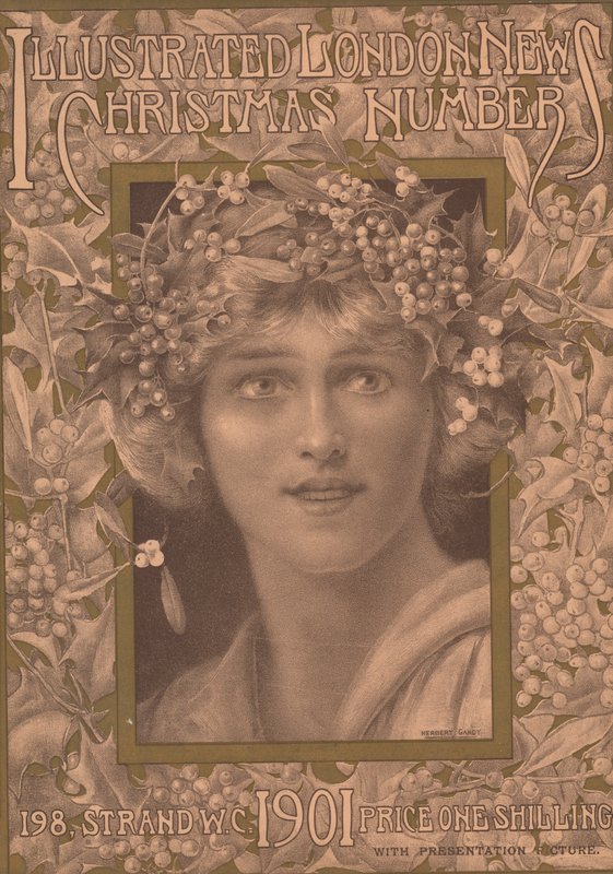 Illustrated London News, ilustración de portada, 1901 de Herbert Gandy