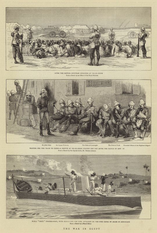 La guerra en Egipto de Herbert Johnson