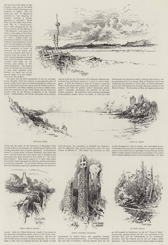 Un paseo por la tierra de Manx de Herbert Railton