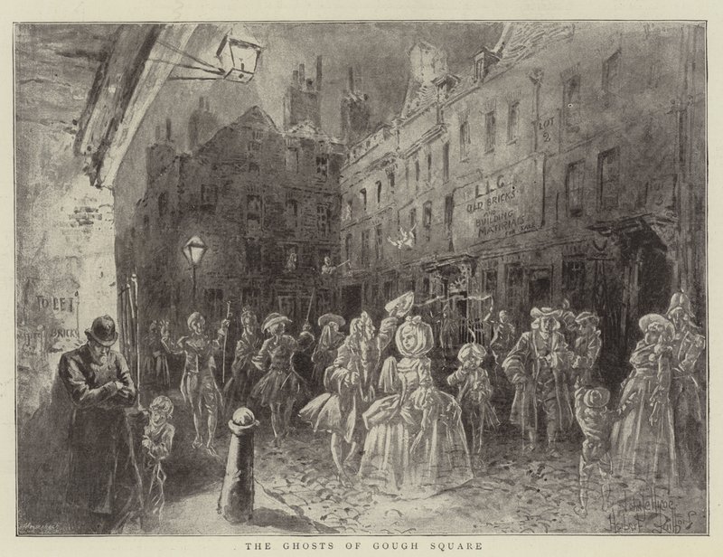 Los Fantasmas de Gough Square de Herbert Railton